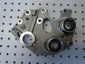 079109360 Audi 2016 Rs6 4.0 Tsi 8 Cylinder Engine Motor Oil Pump Bracket Holder Oem #2