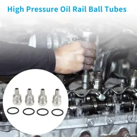 5c3z-9t287-b Automall Tech 5c3z9t287arm/5c3z-9t287-b 1 Set High Pressure Oil Rail Ball Tubes For Ford E-350 Super Duty Base 2008-2010