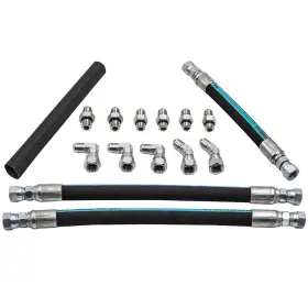 Ngob10 Bfo High Pressure Oil Pump Hoses For Ford 7.3l Powerstroke 99-03 -50 F 260 Hp
