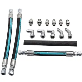 Okur76 Bfo High Pressure Oil Pump Hoses For Ford 7.3l Powerstroke 99-03 -50 F 260 Hp