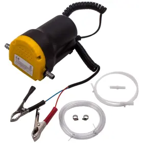 Pnqul7 Bfo 12v 60w Oil Pump Diesel Extractor Suction Transfer Change With Hoses