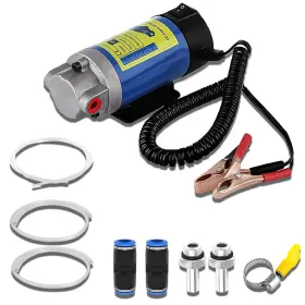 100w Billowvolve 780748448325 12v Oil Extractor Pump Portable Engine Low Noise Self-priming Motor