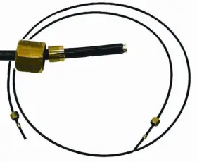 3921433 Bmp Nova Corvette Chevelle Camaro Console Gauge Oil Line