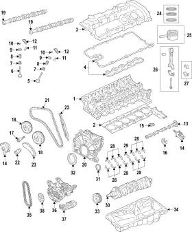 11-41-9-489-894 Bmw Genuine Oil Pump