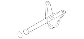 11417566155 Bmw New Genuine Suction Pipe 2011-2012 Oe