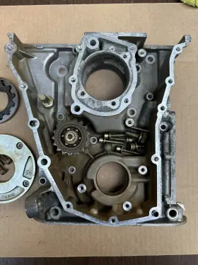 1721799 Bmw E30 318is M42 M42b18 Engine Oil Pump Timing Chain Housing Case #2