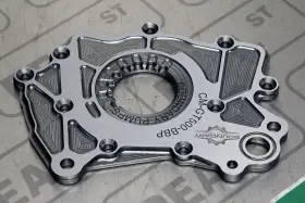 Cm-gt500-bbp Boundary Engineering Billet Back Plate For Gt500 5.2l Predator 2020 #2