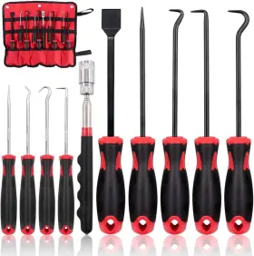 S680 Brand Swpeet 9pcs Long Hook Set With Magnetic Telescoping Tool Kit Precision
