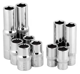 S10-10m Brazen Cgt 10mm Socket Ten Pack Multi-type Large