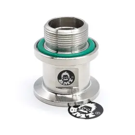 Kf25 Brownian Motion Technology 609779111148 Adapter To 1 Inch -20 Threads Fits Only Fit New Style Pump With Oil Slight Gl