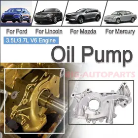 6600aa Carbole Engine Oil Pump For Ford Edge 3.5l 2007-18 3.7l V6 2011-14 Lincoln Mercury #3