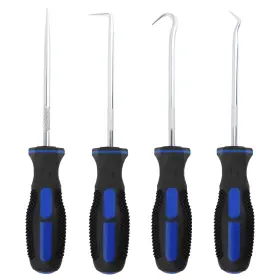 Gou-2302 Carleef 4pcs Pick Set And Radiator Hose Hook Carbon Steel Tool With