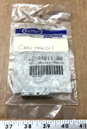 17-4011-00 Carrier Transicold Oil Relief Valve Genuine Oem New