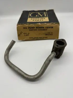 3835365 Chevrolet Nos 1940-52 6-cylinder Oil Pump Screen Support Oem Gm