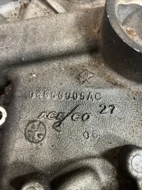 04666005aa Chrysler Timing Cover 3.8 V6 Casting #04666005aa/ac #3