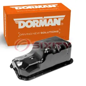 Sx-5524 Dorman - Oe Solutions Engine Oil Pan For 2001-2005 Honda Civic 1.7l L4 Cylinder Block Rm
