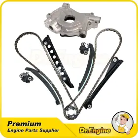 Dre08423 Dr.engine Autoparts Timing Chain Kit Oil Pump For 04-11 Ford F150 F250 F350 Explorer Expedition 5.4l