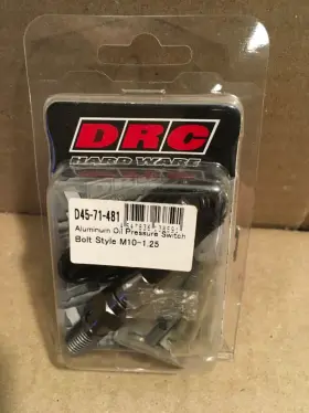 D45-71-481 Drc New Kit -zeta Moto Oil Pressure Switch Bolt M10-1.25