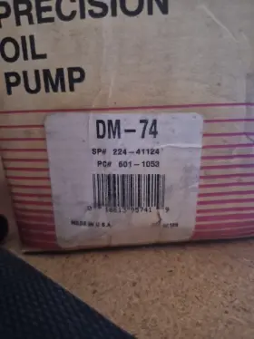 W3223 Dynagear Dm-74 Oil Pump For Select 1965-1996 Ford Trucks And Vans