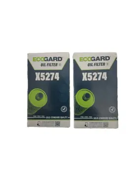 X5274 Ecogard Premium Engine Oil Filters-ecogard X5274- 2ea. For Regular And Synthetic Oils.new