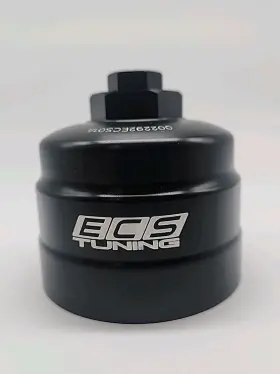 002292ecs01a Ecs Tuning- Audi B8 S4 3.0t Billet Aluminum Oil Filter Housing Cap