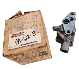 M62b Elgin 4-28/m62b Fit 78-79 Chevy Chevrolet Pontiac Olds 151 2.5l 4cyl Oem Oil Pump Nos Usa