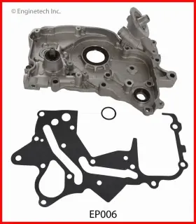 Ep006 Enginetech Engine Oil Pump-gas Dohc Fi Mpi Natural Hyundai 16 Valves Inc