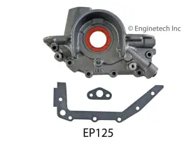 Ep125 Enginetech Engine Oil Pump-vin 2 Sohc Ford 8 Valves Inc