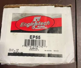 Ep55 Enginetech Oil Pump 58-94 Chevy Sbc 262 265 267 283 302 305 307 327 348 350