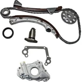 13418775 Evan-fischer Timing Chain Kit For 1999-2008 Toyota Corolla Front Dohc 16 Valves With Oil Pump