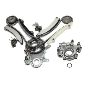 16573256 Evan-fischer Timing Chain Kit And Oil Pump Fits Dodge Ram 1500 Jeep Liberty 3.7l Jtec Gear
