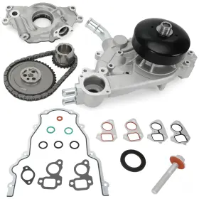Fetar 663260218747 Timing Chain No Vvt Gasket Oil Pump Kit For 07-13 Buick Cadillac Gmc 5.3 6.0 Ls