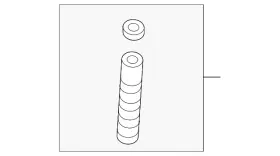 3c3z-6c755-aa Ford Genuine Tube