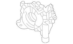 3w4z-6600-aa Ford Genuine Oil Pump