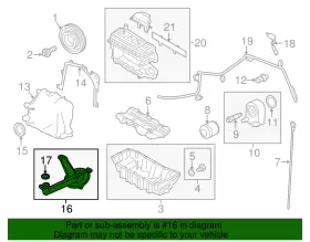 Bm5z-6622-a Ford Genuine Oil Pick-up #2