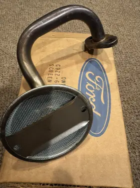 C9zz-6622-a Ford Nos 69 70 Boss 302 Mustang Oil Pump Pickup Screen Tube Cover #3
