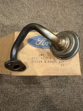 C9zz-6622-a Ford Nos 69 70 Boss 302 Mustang Oil Pump Pickup Screen Tube Cover