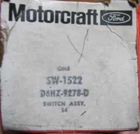 D8hz-9278-d Ford Nos Sw-1522 1978-1990 Oil Press Sending Unit Detroit Diesel 426