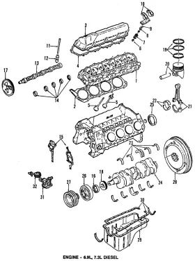 E3tz-6600-a Ford Genuine Oil Pump