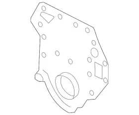 F4tz-6019-a Ford Genuine Timing Cover F4tz6019a