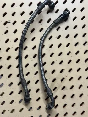 F81z-9j323-aa Ford 7.3 Powerstroke Hpop Oil Lines Feed Set Oem 94.5 03 F250 F350