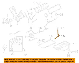 9l3z6754b Ford Oem 09-10 F-150 Engine Parts-tube Assy