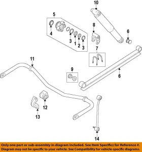 Ck4z1109e Ford Oem 15-23 Transit-150 Rear Suspension Axle-hub