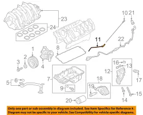 Fl3z6754c Ford Oem 15-17 F-150 Mustang Engine Parts-tube