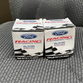 Cm-6731-fl820 Ford Performance Parts Cm6731fl820 2x Racing High Oil Filter Qty 2