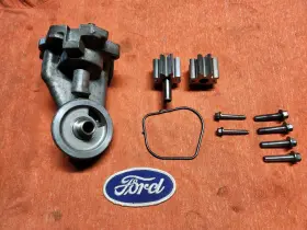 Rf-f68e-6604-ab Ford 1999-04 3.8l V6 Mustang Engine Oil Pump And Filter Housing Oem Used