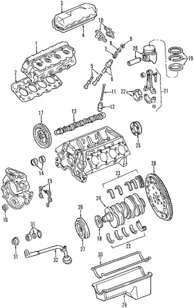 Xc3z-6608-aa Ford Genuine Oil Pump