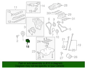 12640448 Gm Genuine Engine Oil Pump #2