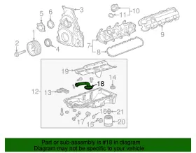 12642305 Gm Genuine Oil Pump Screen #2