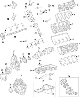 12731119 Gm Genuine Engine Oil Pump